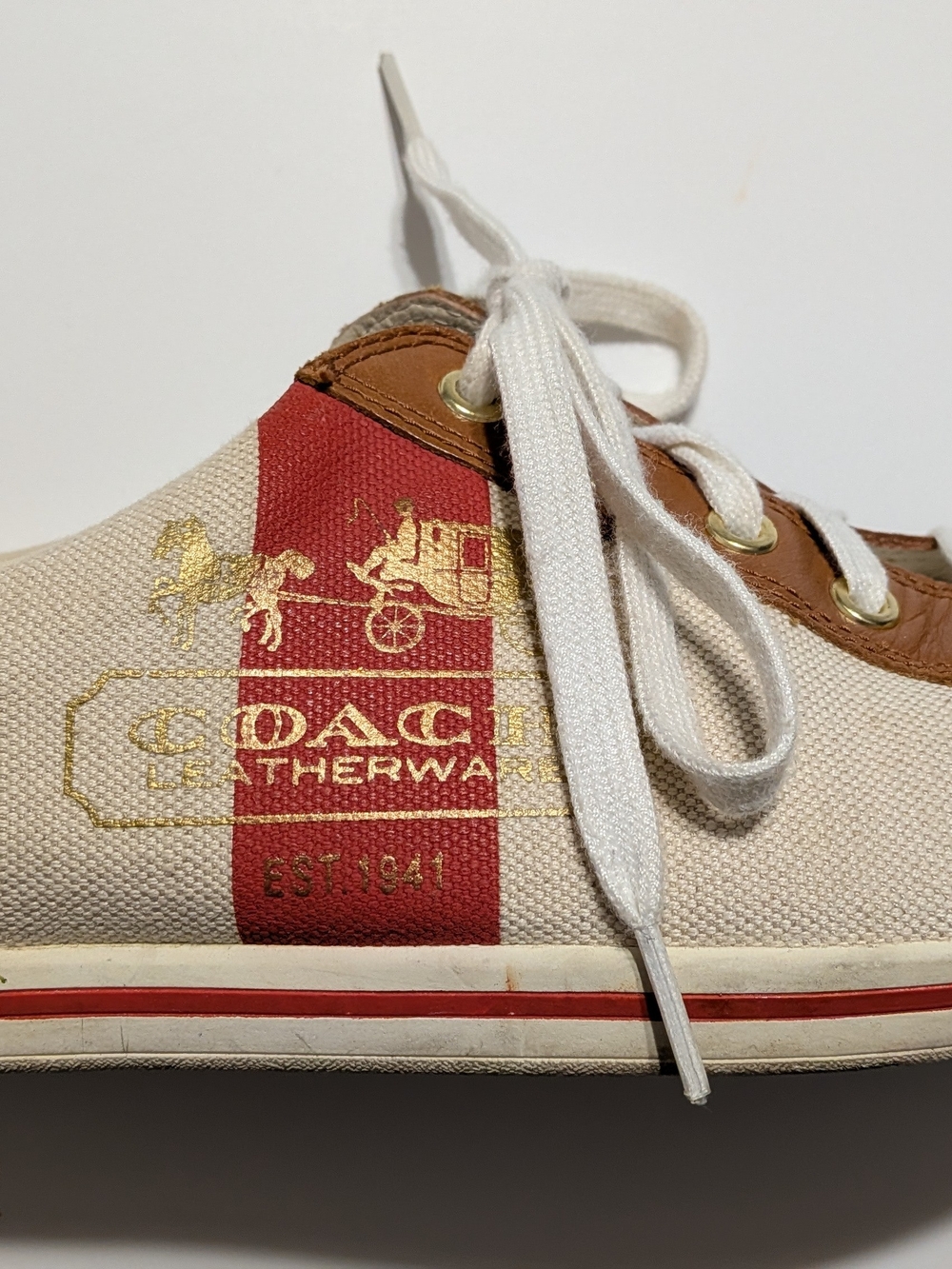 Women's Coach Low Top Vintage Sneaker